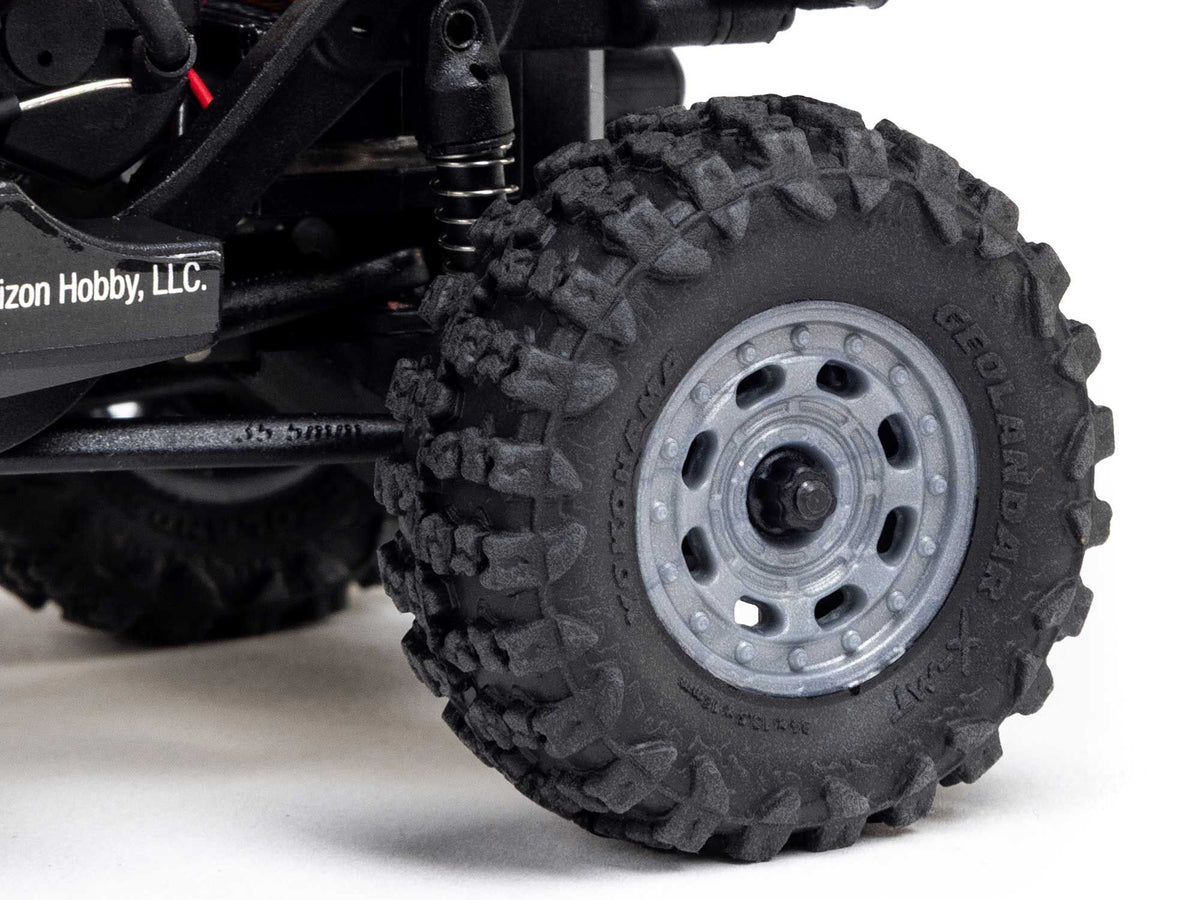 1/30 SCX30 Jeep Wrangler JLU 4X4 RTRRock Crawler White