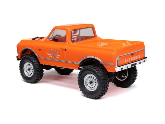 1/24 SCX24 1967 Chevrolet C10 4WD Rock Crawler RTR Orange - RC Hobby Product