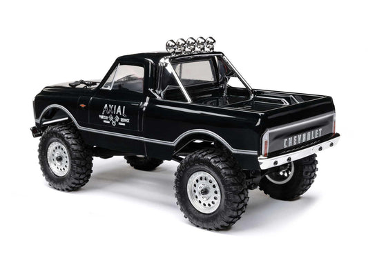 1/24 SCX24 1967 Chevrolet C10 4WD Rock Crawler RTR Black - RC Hobby Product