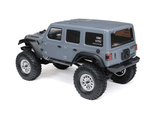 1/24 SCX24 Jeep Wrangler JLU 4WD Rock Crawler RTR Grey - RC Hobby Product