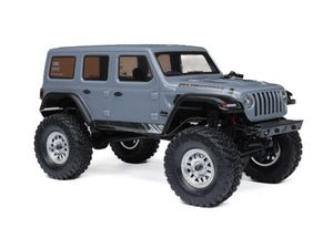 1/24 SCX24 Jeep Wrangler JLU 4WD Rock Crawler RTR Grey
