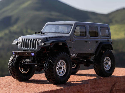 1/24 SCX24 Jeep Wrangler JLU 4WD Rock Crawler RTR Grey