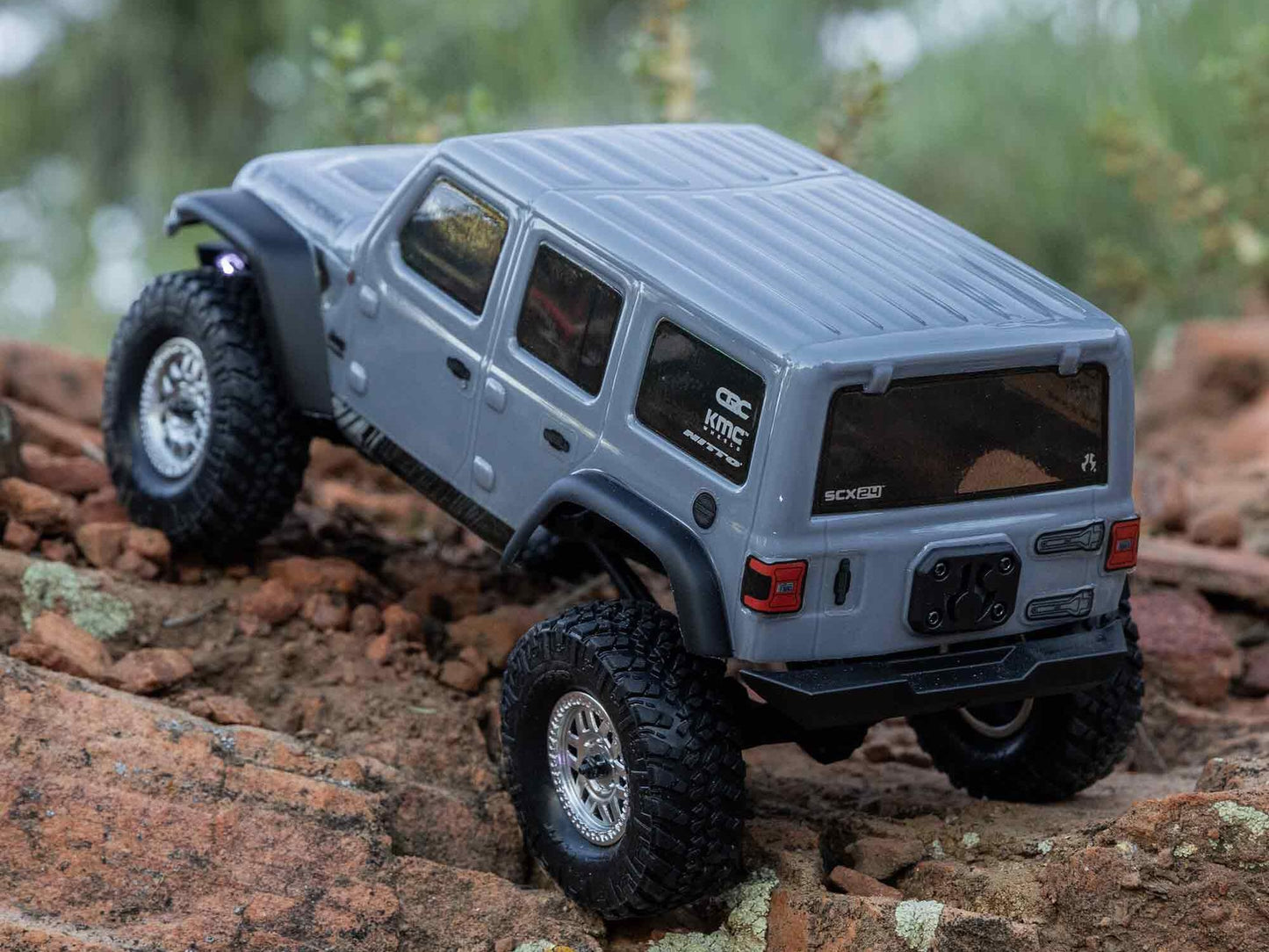1/24 SCX24 Jeep Wrangler JLU 4WD Rock Crawler RTR Grey