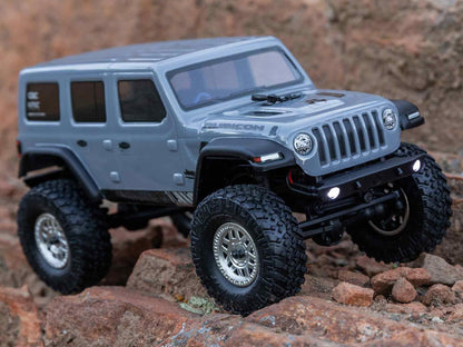 1/24 SCX24 Jeep Wrangler JLU 4WD Rock Crawler RTR Grey