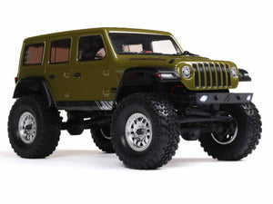 1/24 SCX24 Jeep Wrangler JLU 4WD Rock Crawler RTR Green
