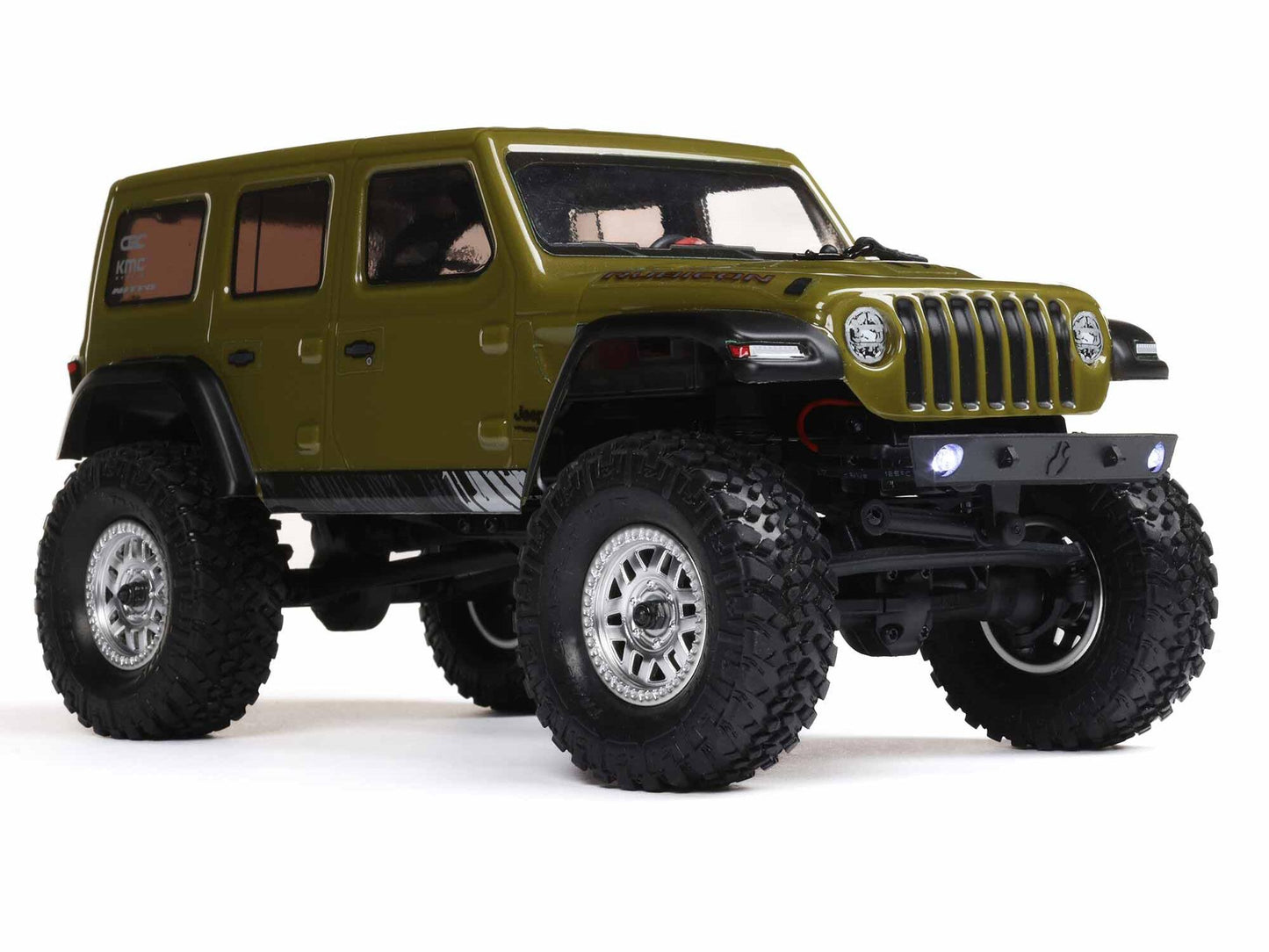 1/24 SCX24 Jeep Wrangler JLU 4WD Rock Crawler RTR Green