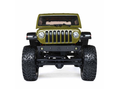 1/24 SCX24 Jeep Wrangler JLU 4WD Rock Crawler RTR Green