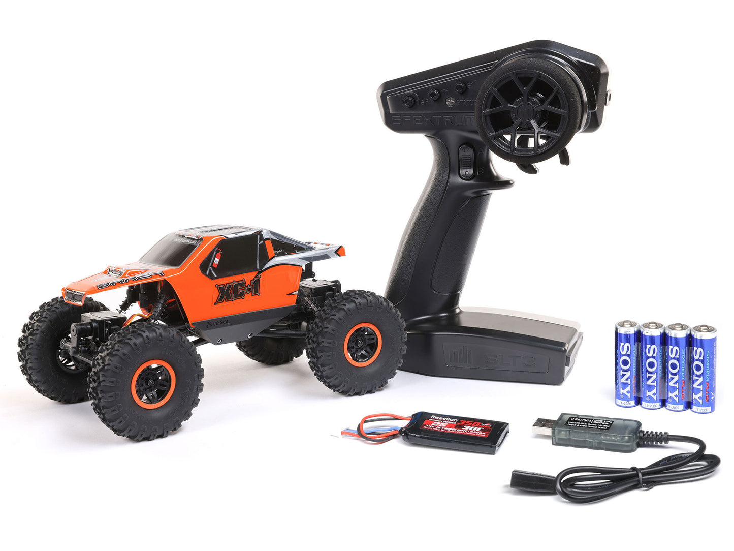 1/24 AX24 XC-1 4WS Crawler RTR Orange