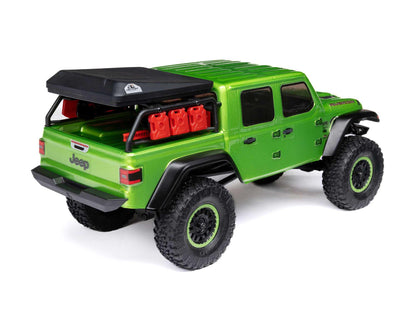 1/24 SCX24 Jeep JT Gladiator 4WD Rock Crawler RTR Green