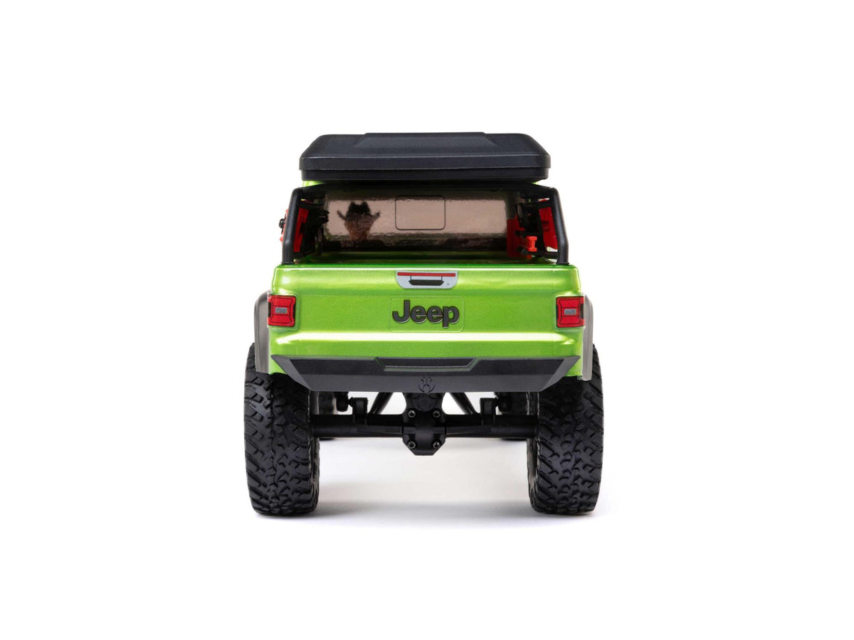 1/24 SCX24 Jeep JT Gladiator 4WD Rock Crawler RTR Green
