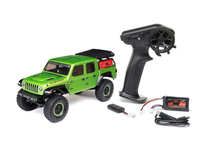 1/24 SCX24 Jeep JT Gladiator 4WD Rock Crawler RTR Green