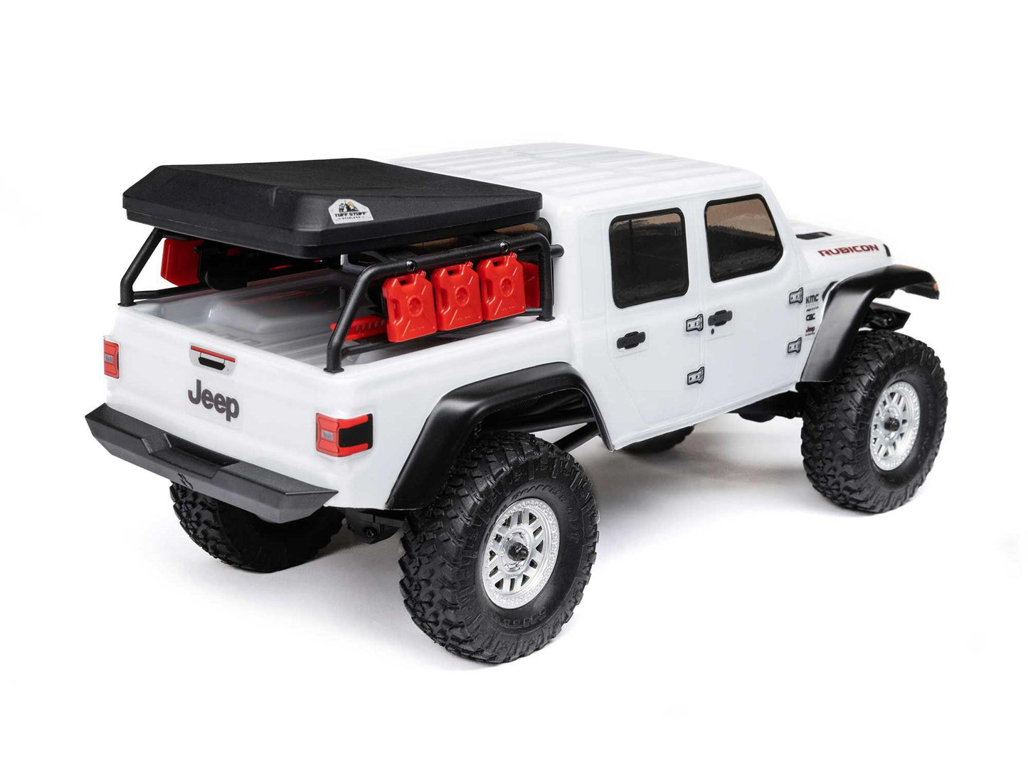 1/24 SCX24 Jeep JT Gladiator 4WD Rock Crawler RTR White