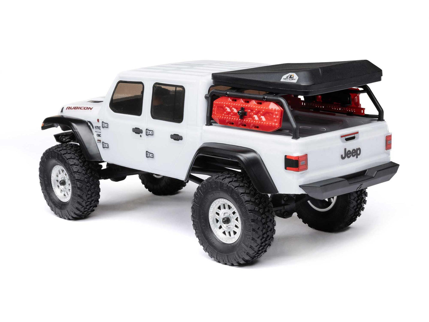 1/24 SCX24 Jeep JT Gladiator 4WD Rock Crawler RTR White