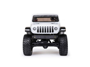 1/24 SCX24 Jeep JT Gladiator 4WD Rock Crawler RTR White