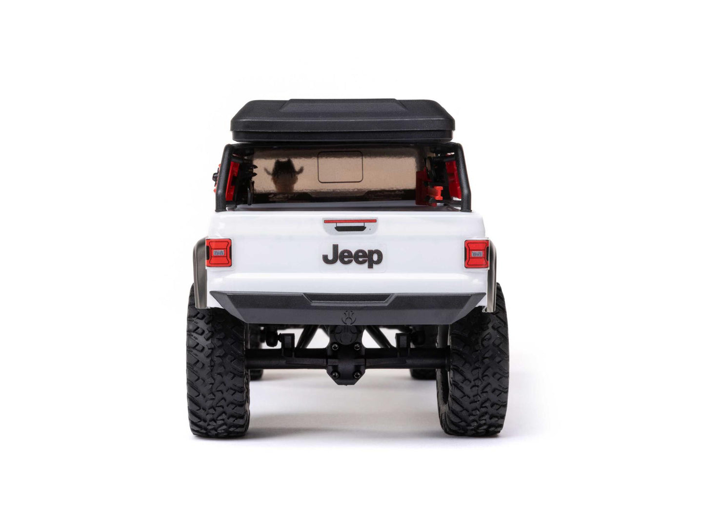 1/24 SCX24 Jeep JT Gladiator 4WD Rock Crawler RTR White