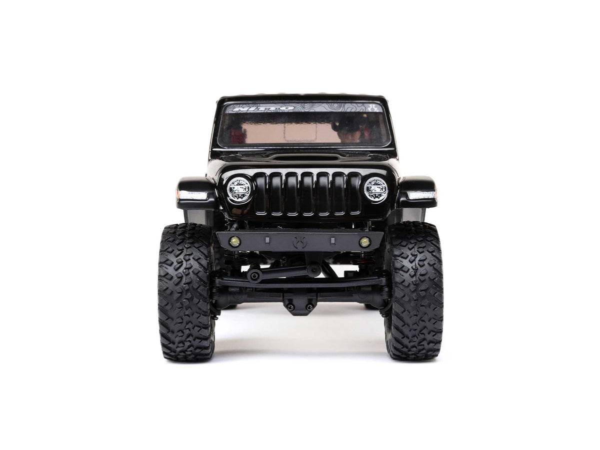 1/24 SCX24 Jeep JT Gladiator 4WD Rock Crawler RTR Black