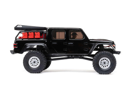 1/24 SCX24 Jeep JT Gladiator 4WD Rock Crawler RTR Black