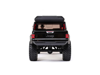 1/24 SCX24 Jeep JT Gladiator 4WD Rock Crawler RTR Black
