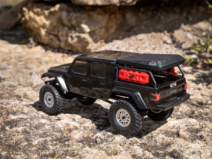1/24 SCX24 Jeep JT Gladiator 4WD Rock Crawler RTR Black