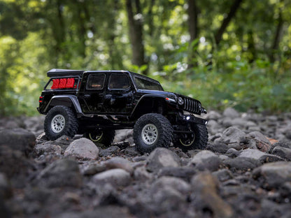 1/24 SCX24 Jeep JT Gladiator 4WD Rock Crawler RTR Black