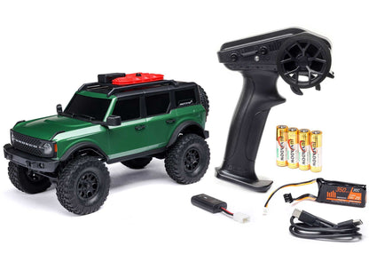 1/24 SCX24 Ford Bronco 4X4 RTR (inc Battery & Charger) Green