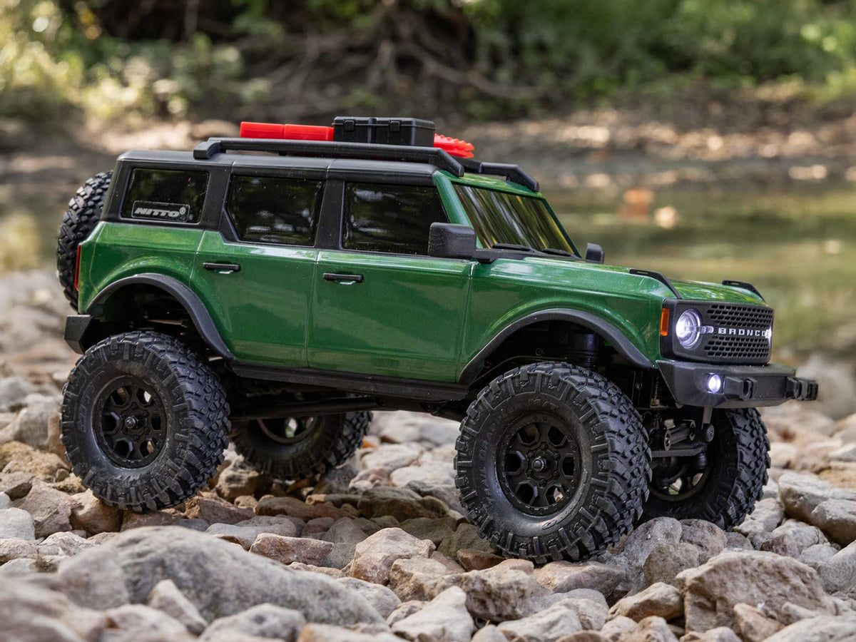 1/24 SCX24 Ford Bronco 4X4 RTR (inc Battery & Charger) Green