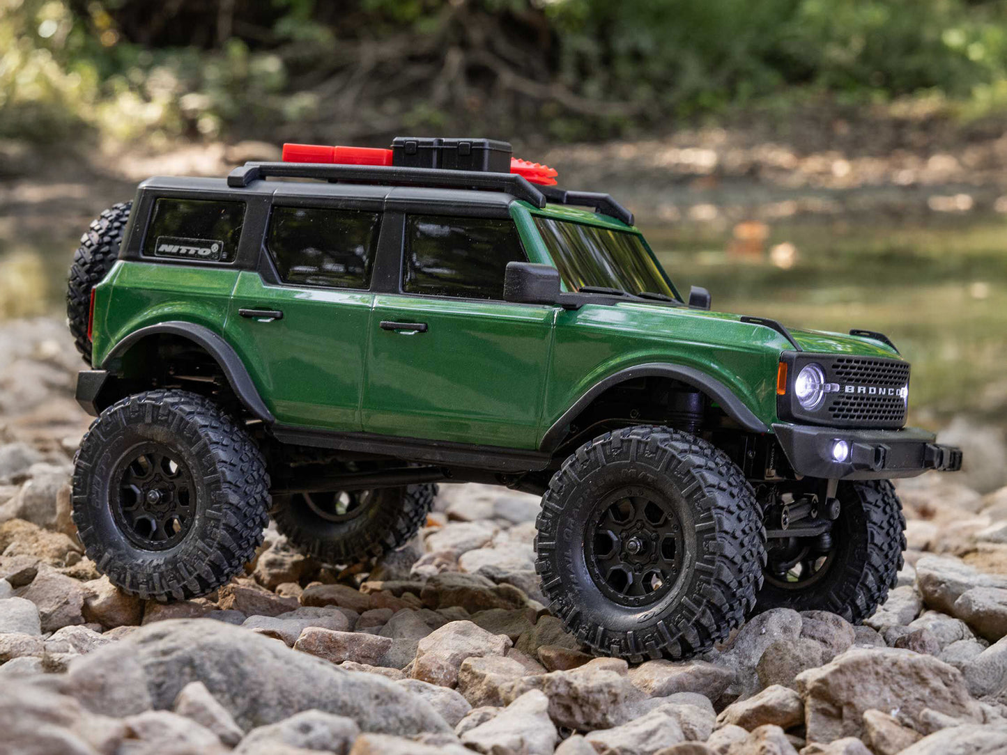 1/24 SCX24 Ford Bronco 4X4 RTR (inc Battery & Charger) Green