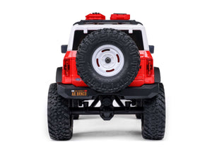 1/24 SCX24 Ford Bronco 4X4 RTR (inc Battery & Charger) Red