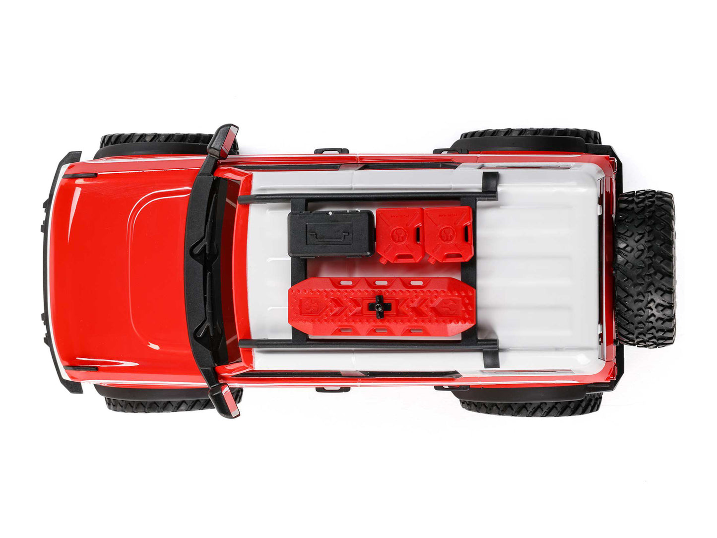 1/24 SCX24 Ford Bronco 4X4 RTR (inc Battery & Charger) Red