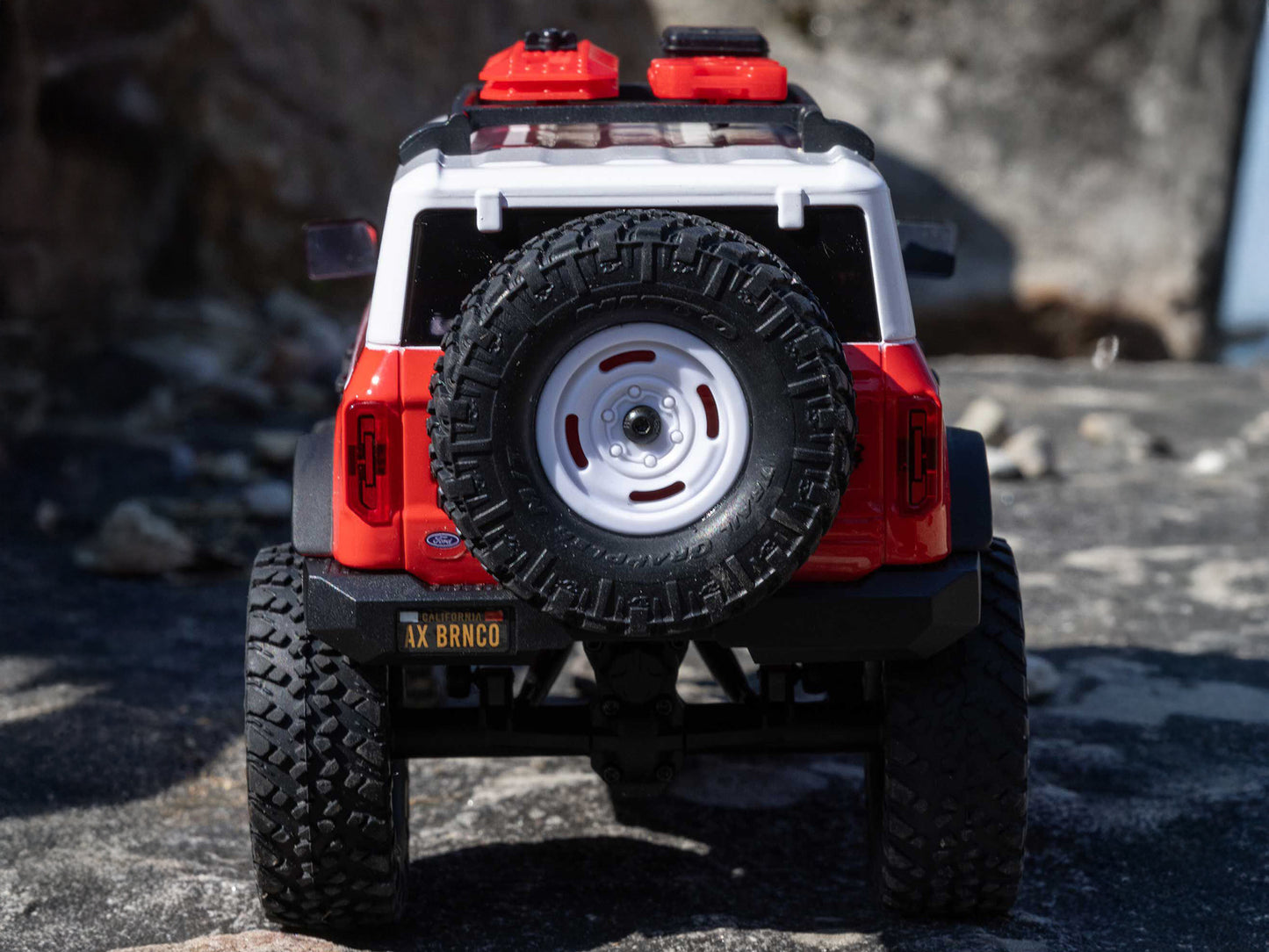 1/24 SCX24 Ford Bronco 4X4 RTR (inc Battery & Charger) Red