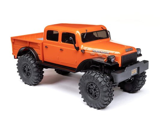 1/24 SCX24 Dodge Power Wagon 4WD Rock Crawler RTR Orange