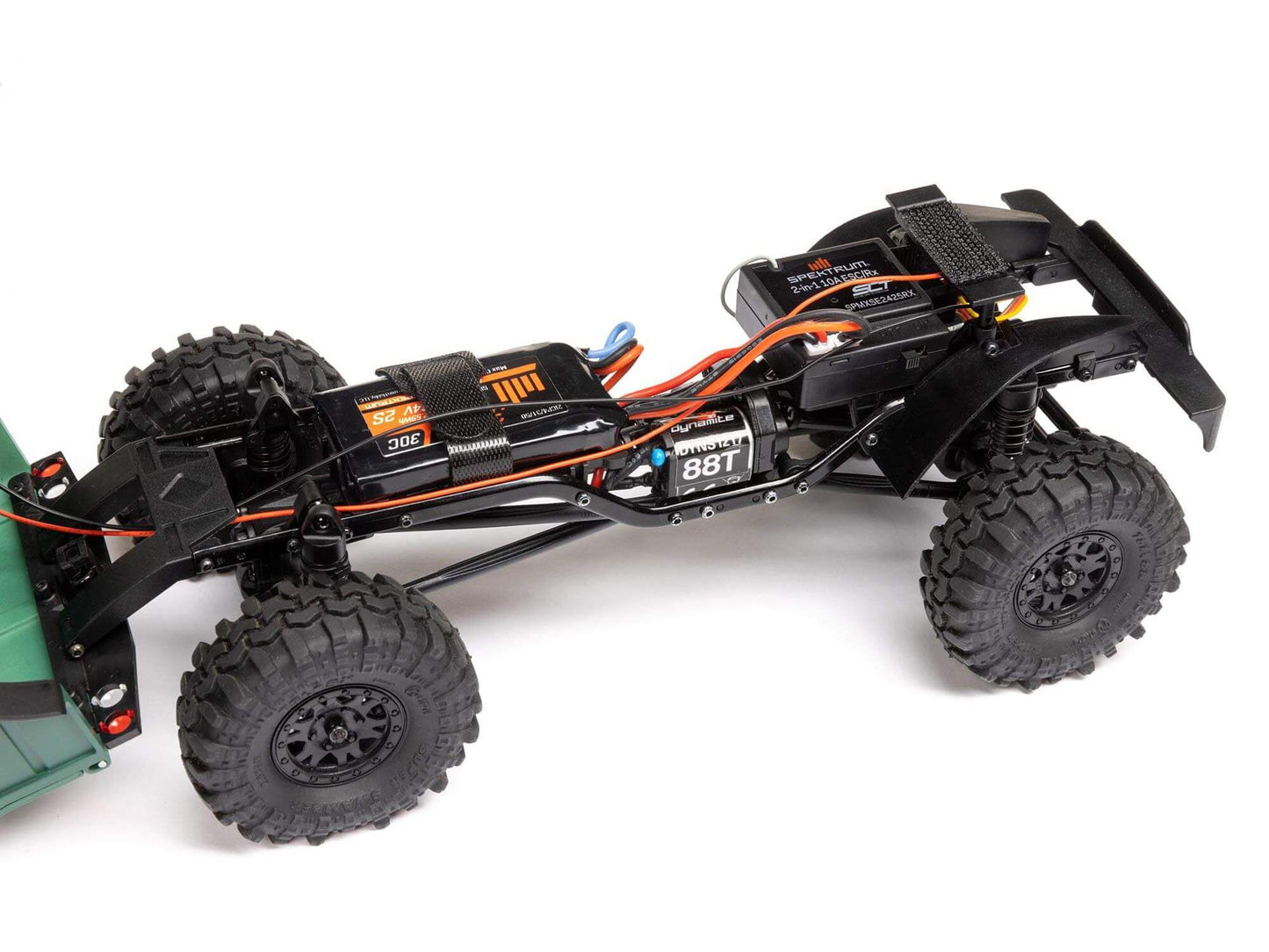 1/24 SCX24 Dodge Power Wagon 4WD Rock Crawler RTR Orange