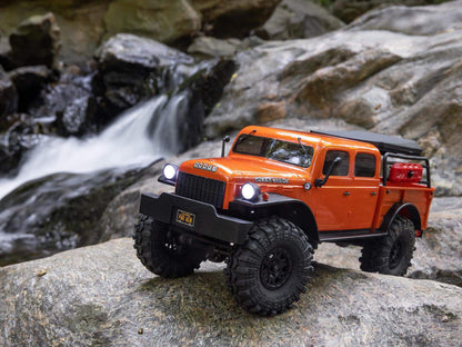 1/24 SCX24 Dodge Power Wagon 4WD Rock Crawler RTR Orange