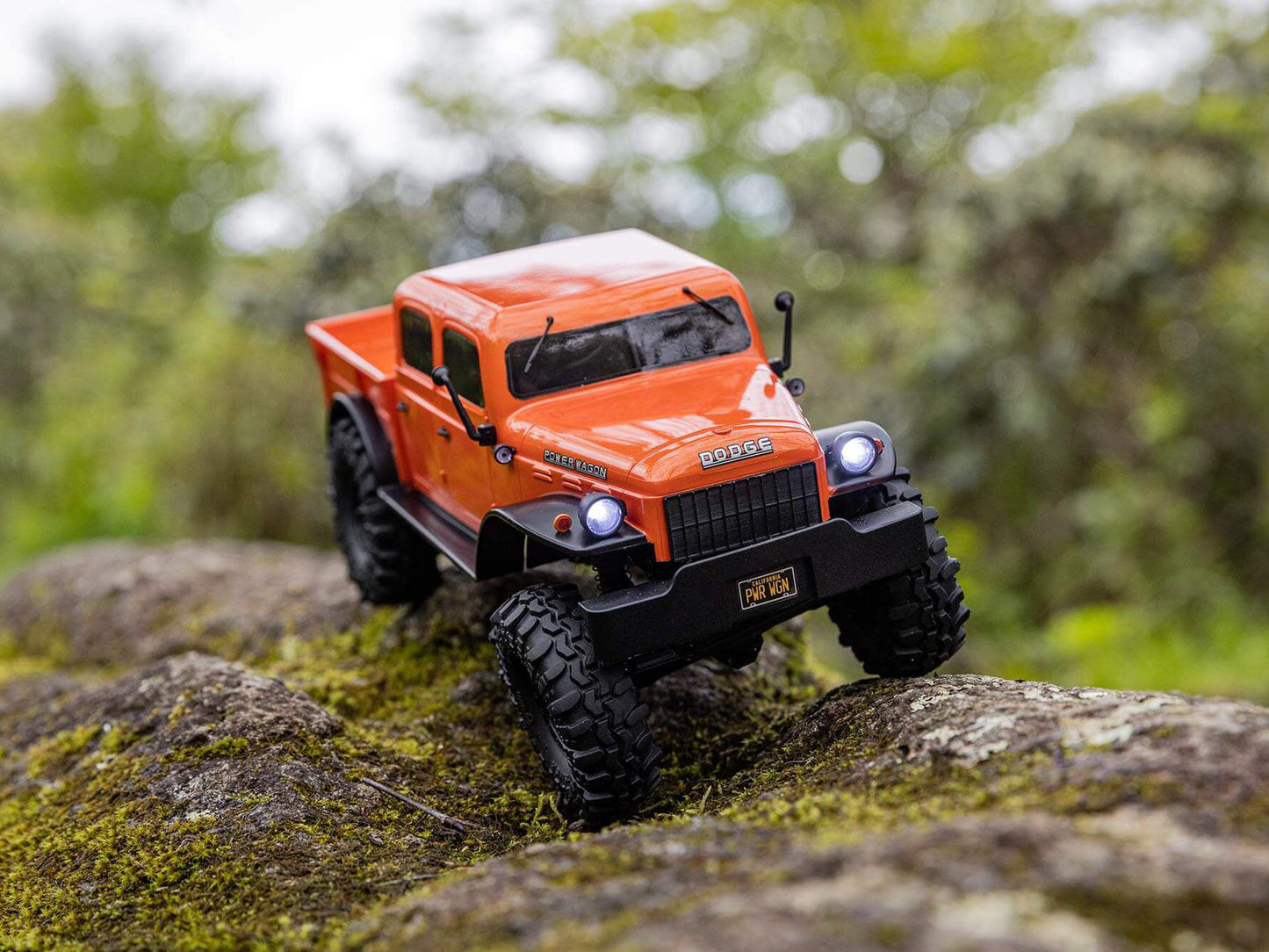 1/24 SCX24 Dodge Power Wagon 4WD Rock Crawler RTR Orange