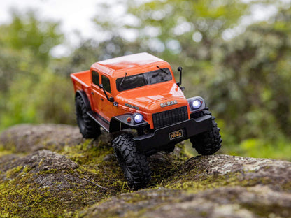 1/24 SCX24 Dodge Power Wagon 4WD Rock Crawler RTR Orange