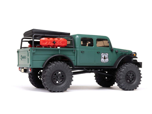 1/24 SCX24 Dodge Power Wagon 4WD Rock Crawler RTR Green