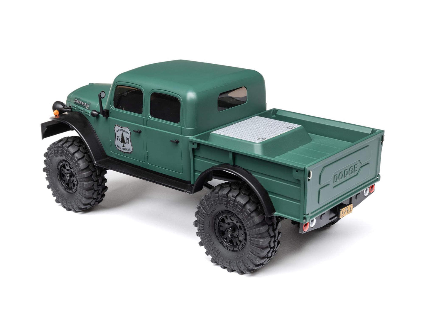 1/24 SCX24 Dodge Power Wagon 4WD Rock Crawler RTR Green