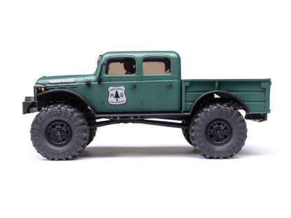 1/24 SCX24 Dodge Power Wagon 4WD Rock Crawler RTR Green