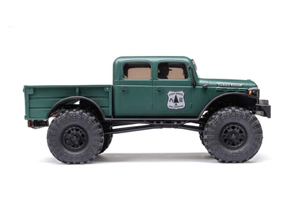 1/24 SCX24 Dodge Power Wagon 4WD Rock Crawler RTR Green