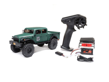 1/24 SCX24 Dodge Power Wagon 4WD Rock Crawler RTR Green