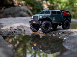 1/24 SCX24 Dodge Power Wagon 4WD Rock Crawler RTR Green