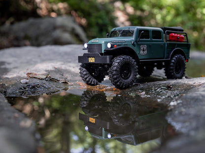 1/24 SCX24 Dodge Power Wagon 4WD Rock Crawler RTR Green