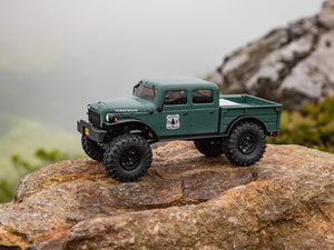 1/24 SCX24 Dodge Power Wagon 4WD Rock Crawler RTR Green