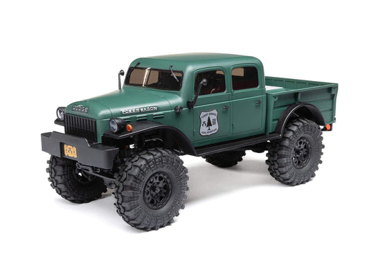 1/24 SCX24 Dodge Power Wagon 4WD Rock Crawler RTR Green
