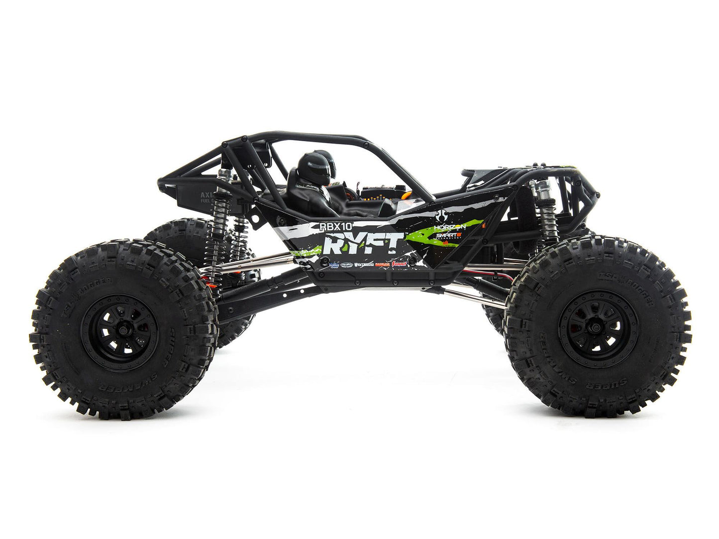 1/10 RBX10 Ryft 4WD Rock Racer RTR Black