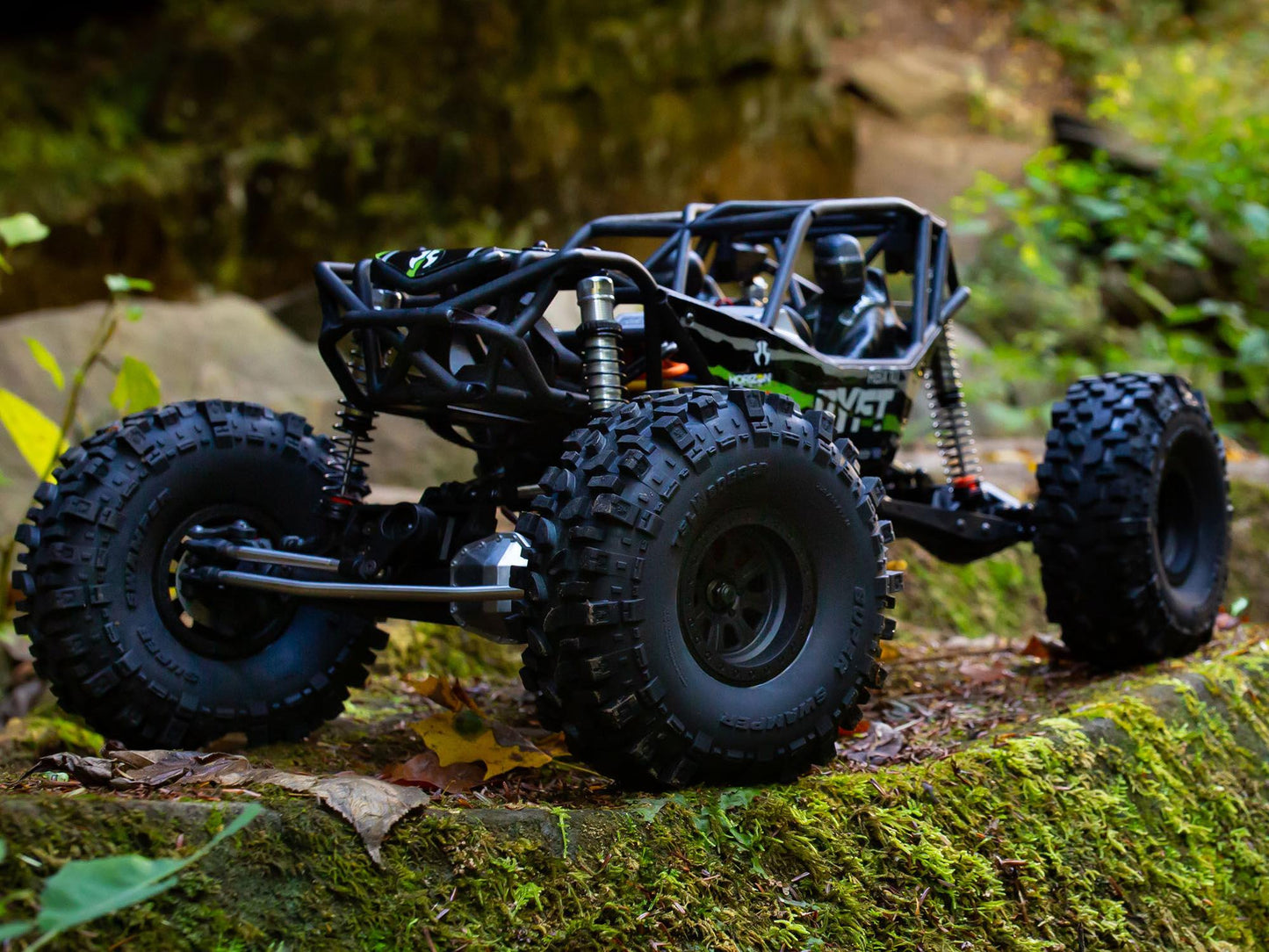 1/10 RBX10 Ryft 4WD Rock Racer RTR Black