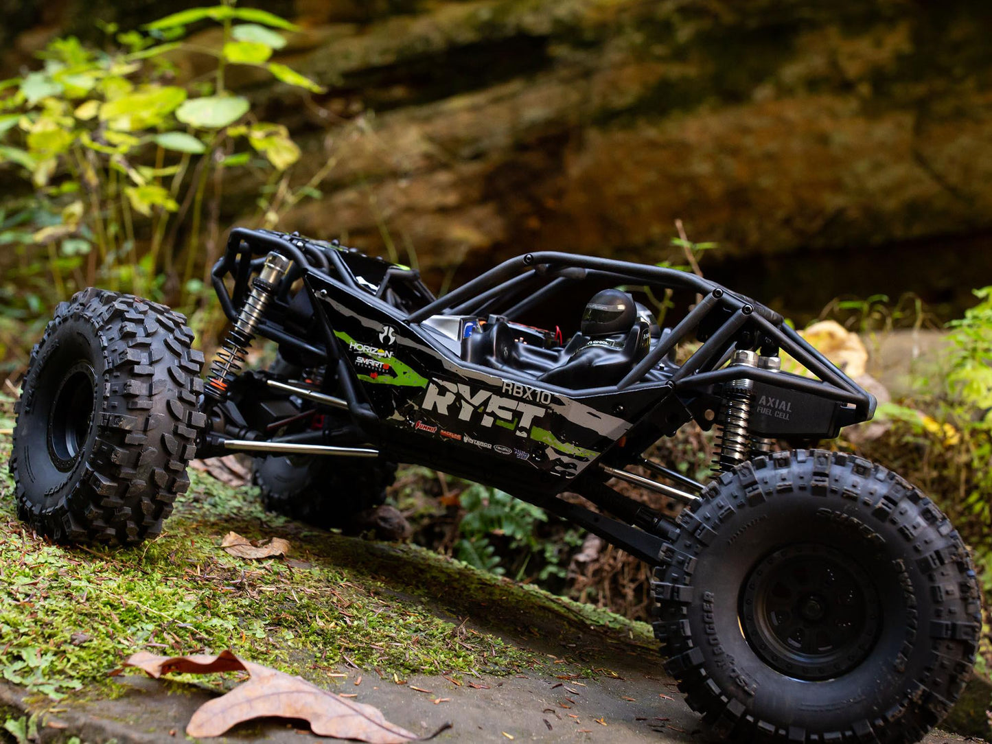 1/10 RBX10 Ryft 4WD Rock Racer RTR Black