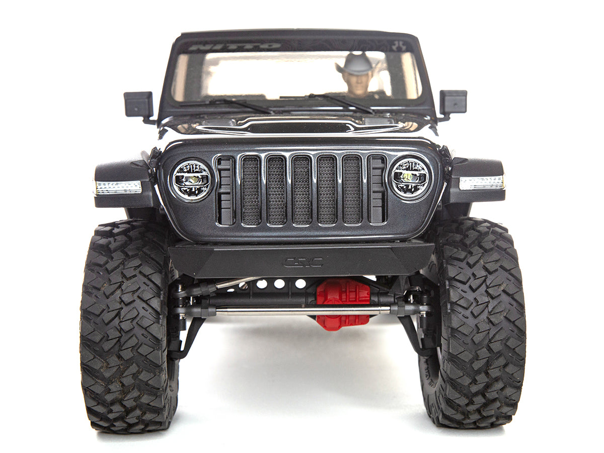 1/10 SCX10III Jeep JT Gladiator 4WD Rock Crawler RTR Grey