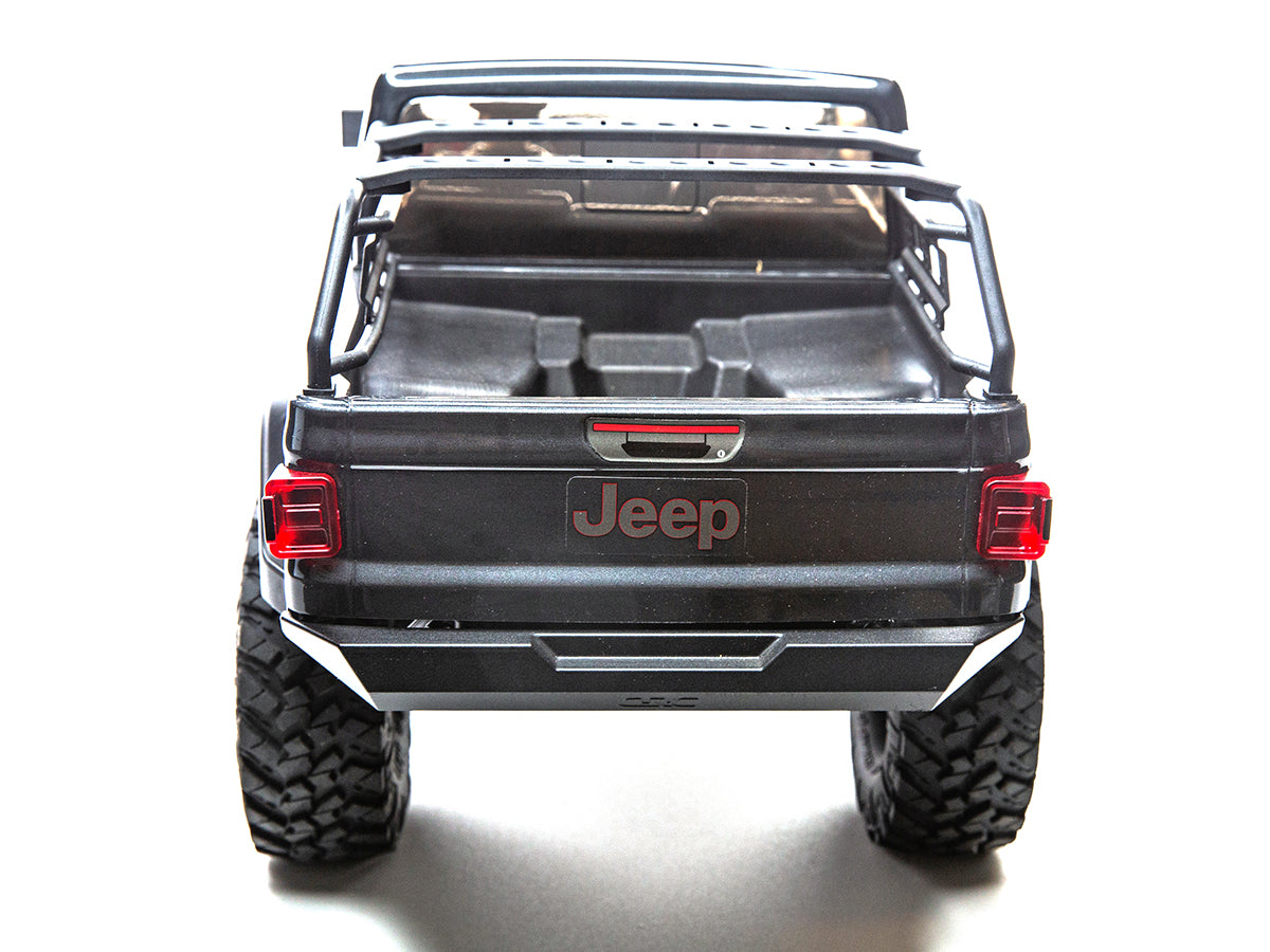 1/10 SCX10III Jeep JT Gladiator 4WD Rock Crawler RTR Grey