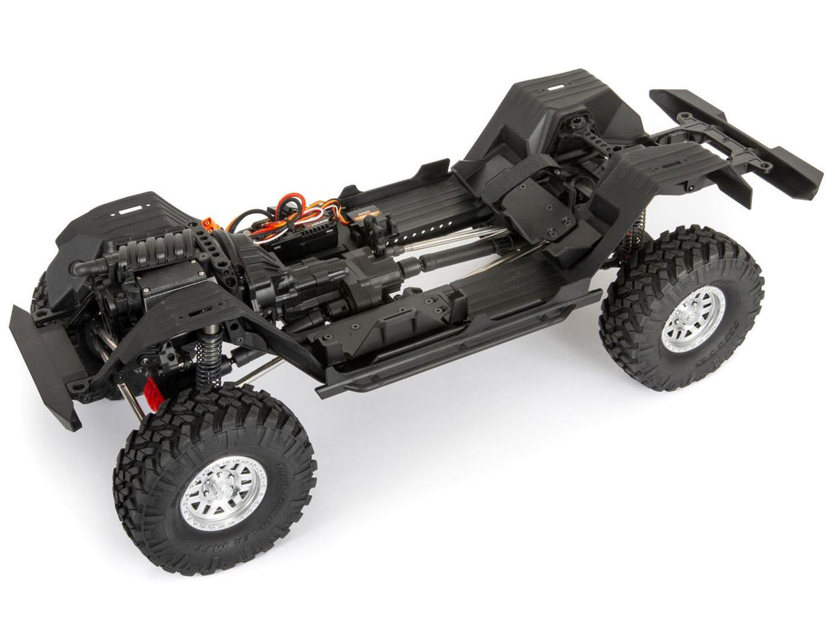 1/10 SCX10III Jeep JT Gladiator 4WD Rock Crawler RTR Grey